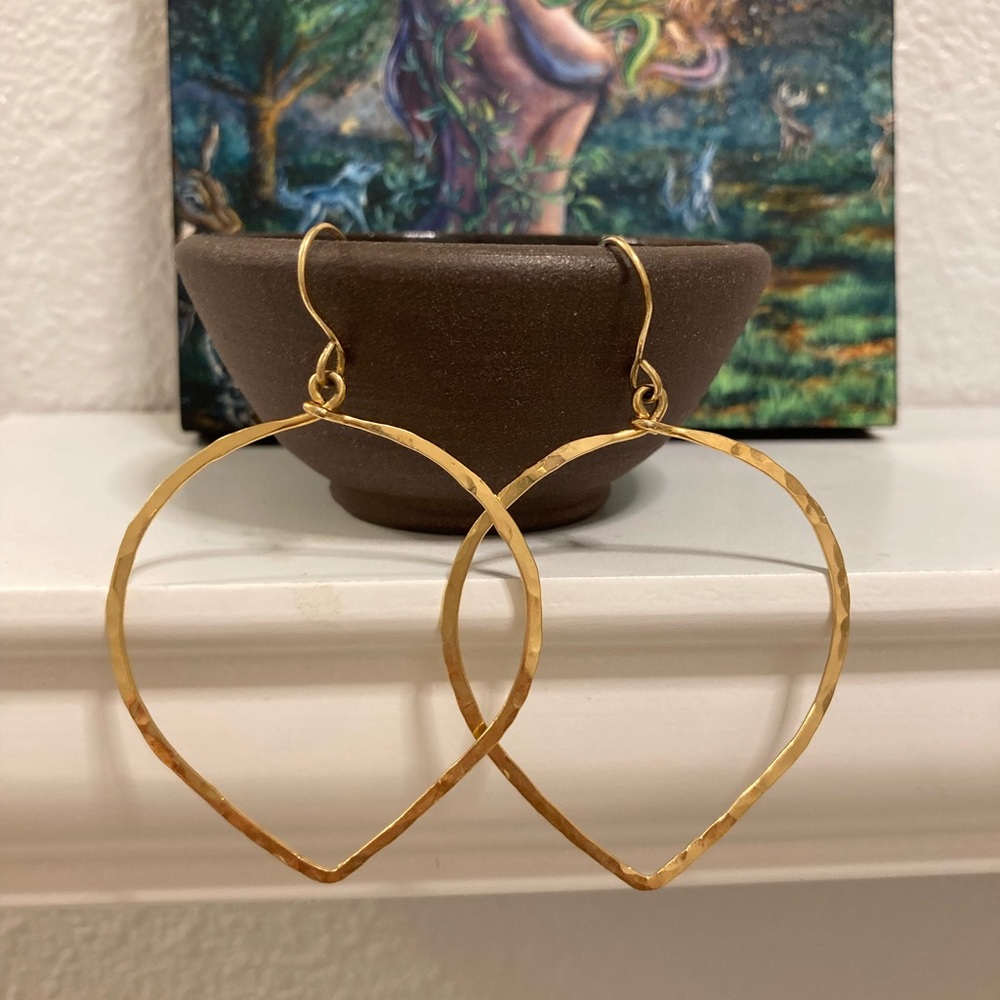 Leaf earrings